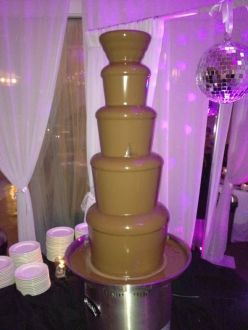 chocolate fountain